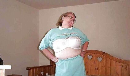 Phat brassieres on Grandma