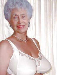 Phat brassieres on Grandma