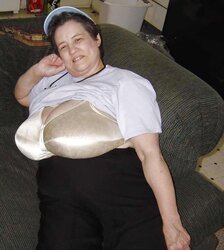 Phat brassieres on Grandma