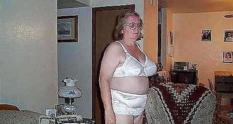 Phat brassieres on Grandma