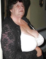 Phat brassieres on Grandma