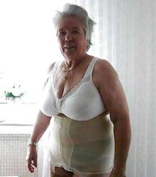 Phat brassieres on Grandma