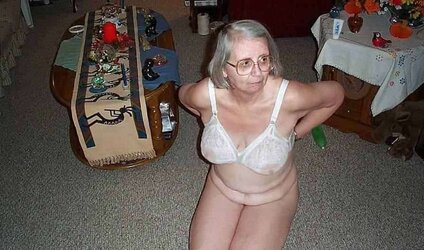 Phat brassieres on Grandma