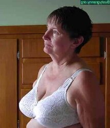 Phat brassieres on Grandma