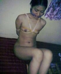 Asian Restrain Bondage Hijab