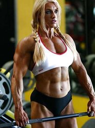 Super-Steamy Girl Bodybuilders