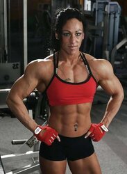 Super-Steamy Girl Bodybuilders