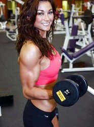 Super-Steamy Girl Bodybuilders