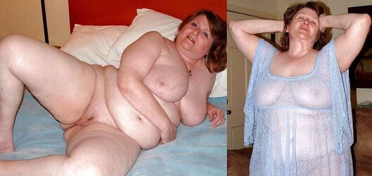 Mature mummy clothed unclothed