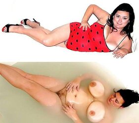 Mature mummy clothed unclothed