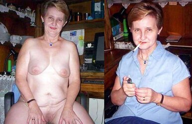 Mature mummy clothed unclothed