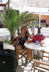 Upskirt At The Restaurant