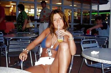Upskirt At The Restaurant