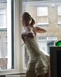 Lean light-haired teenager