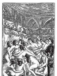 Printed Ero and Porn Art six - de Sade: Justine et Juliette