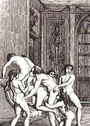 Printed Ero and Porn Art six - de Sade: Justine et Juliette