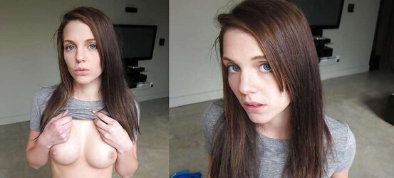 Teenagers clad stripped Before and after