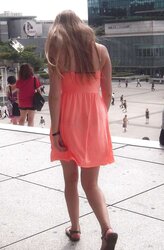 Candid Wives In Taut Leggings And Red-Hot Witness Thru Sundress