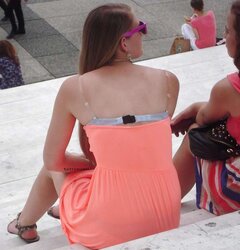 Candid Wives In Taut Leggings And Red-Hot Witness Thru Sundress
