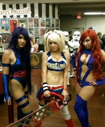 Rosanna rocha and others cosplay