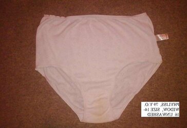 Real granny g-strings from real Granny