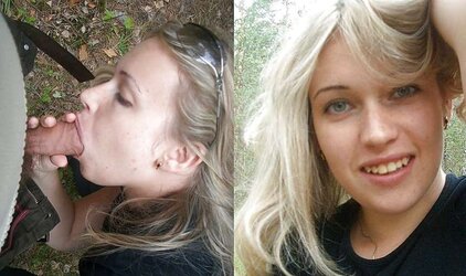 Before and after facial cumshot and jizz shot. A selection.
