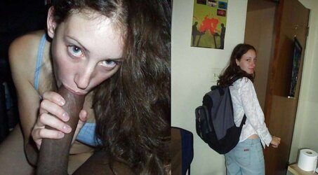 Before and after facial cumshot and jizz shot. A selection.