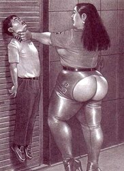 female domination-SADISM & MASOCHISM-Cartoon