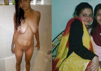 Clad Disrobed Indian Bi-Otches