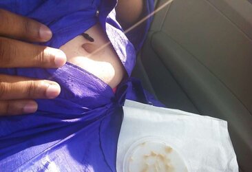 Stomach Button Glimpse-a-boo