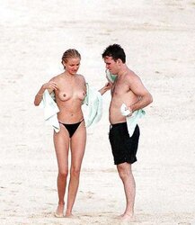 Celebrities Bare-Breasted