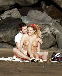 Celebrities Bare-Breasted