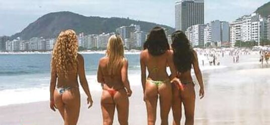 Want to have joy? come to the beaches of Rio de Janeiro.