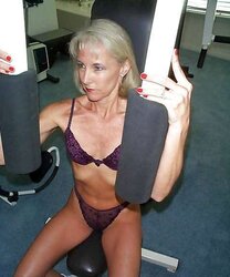 Mature Anne keeping her Splendid Figure Taut