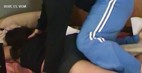 Chick MUMMY Cinnamon Cuffed Blindfolded Sawzall