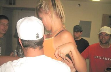Individual: Buddies Partying It Up In College