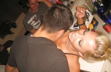 Individual: Buddies Partying It Up In College