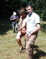 Nude in public