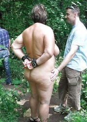 Nude in public