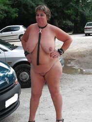 Nude in public