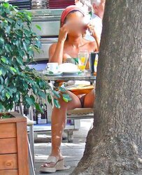 Voyeur revealing chicks upskirt