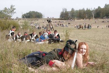 Redhead outdoor.
