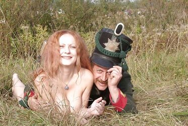 Redhead outdoor.