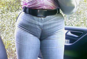 Fotze frisst Hosepipe - cameltoe