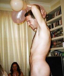 Nymphs and hard-on 17 - Real CFNM soiree