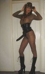 Female Dom Strapon posing (four)