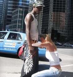 Real chicks only want ebony beef whistle 9..