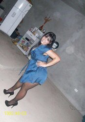 Chica piernuda y nalgona