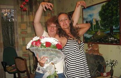 Russian mature tramp!