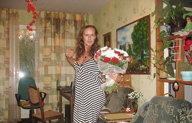 Russian mature tramp!